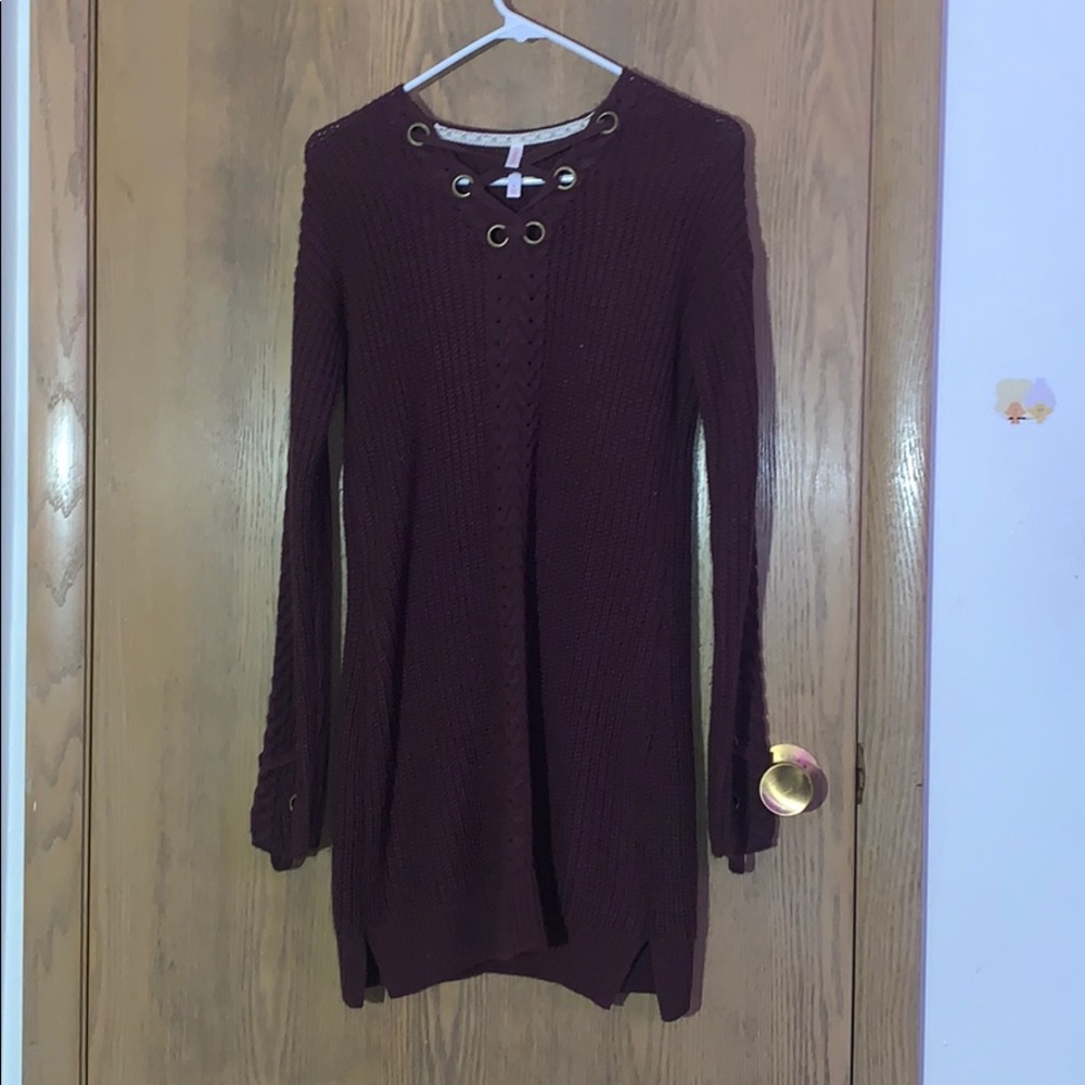 sweater dress / dress